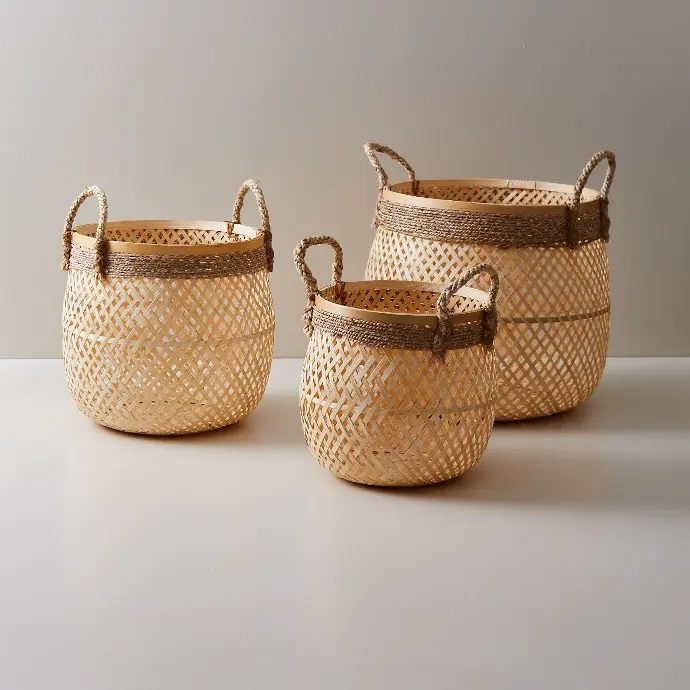 CANASTO PUGLIA SET X3