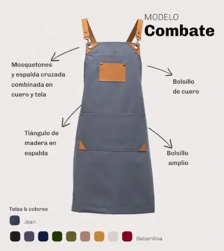 DELANTAL BLAKO COMBATE